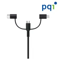 在飛比找PChome24h購物優惠-PQI i-Cable Multi-Plug 100cm 三