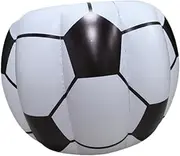 Inflatable Soccer Cooler Ice Bucket Reusable Gift Portable Beverage Serving Container, Beverage Cooler for Party Summer Pool
