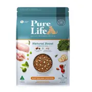 Pure Life Adult Natural Boost Dry Dog Food Chicken - 2 Sizes