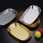 Fall-resistant Snack Plate Unbreakable Salad Tray Durable Barbecue Plate Party