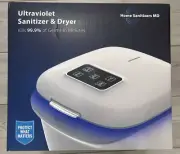 UV Sanitizer and Dryer - Large Capacity Fits Phones, Baby Bottles, Toys & More