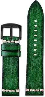 [BANDKIT] For PRG-600YB PRG-650 PRW-6600 GA2000 Genuine Leather Strap Watch Bracelet Cowhide Vintage Bracelet 24mm Strap