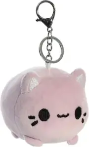 Tasty Peach Aurora 3.5" Taro Meowchi Clip-On Plush