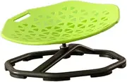 Generic Kids Swivel Chair Wobble Chair Non Slip Octagonal Base Load Bearing Rotating Seat Balance Toy Improve Balance Motion Sickness, Green