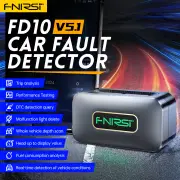 FNIRSI FD10 Car OBD2 Scanner Code Reader Clear Error OBD Diagnostic Tool IOS Android BluetoothV5.1 Check Engine Light Ca