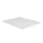 Giselle Bedding Memory Foam Mattress Topper 7-Zone Airflow Pad 8cm King White