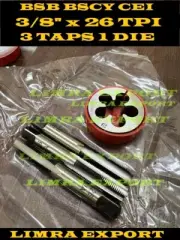 BSB BSCY,CEI 26 TPI TAP DIE SET 3/8" TAP AND DIE set