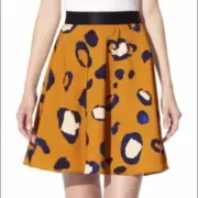 Orange 3.1 Phillip Lim for Target Leopard Print Skirt