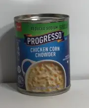 Progresso Reduced Sodium Chicken Corn Chowder 19 oz 8 Cans Free Shipping!