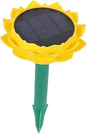 ETHZZLE Speaker Solar-Powered Outdoor Wireless 2-in-1 Music Player Garden Courtyard