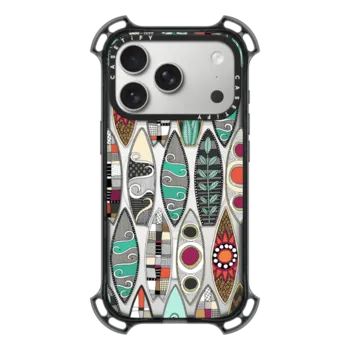 iPhone 17 Pro Bounce Case MagSafe Compatible surfboards transparent