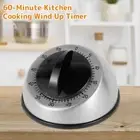 60 Minutes Kitchen Mechanical Timer Cooking Baking Reminder Loud Alarm Clock-~