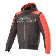 *FREE SHIPPING* ALPINESTARS RHOD WINDSTOPPER HOODIE BLACK BRIGHT PICK YOUR SIZE