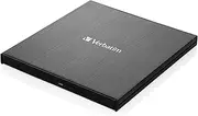 [Verbatim] 43888 Ultra HD 4K External Slimline Blu‑ray Writer