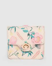 Flower Print Devine Keyring Purse