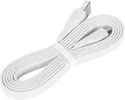 USB Charge Cable for Logitech UE Wonderboom, UE Boom, Megaboom, Mega Boom, Replacement Micro USB Charging Cable Cord, 3.9ft (White)