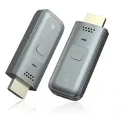 Portable Wireless HDMI Transmitter and Receiver,Plug & Play 2.4/5GHz 100FT Wireless for Streaming Video Laptop/Pc/Tv Box
