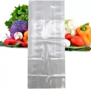 1000 Pack Clear Vented LDPE Storage Bags - Ideal for Fruits and More - 6x3x15