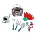 Kids Gardening Tools Set Tote Bag Watering Can Shovel Rake For Toddler Age On Up