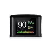TECHVIDA Auto Car HUD Head up Display KMH & MPH Digital GPS Smart Speedometer...