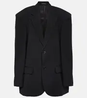 [Balenciaga] Balenciaga Wool blazer AU 6 black