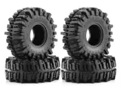 1.9" Rubber Tire 118mm Wheel Tyre for 1/10 RC Crawler Car Axial SCX10 TRX4 RC4WD
