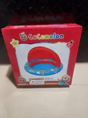 Cocomelon Baby Inflatable Shaded Pool Inflated Sixe 39.4 x 39.4 x 26