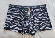 Bonds Mens MX49 UE3 Zebra Kingdom Microfibre GuyFront Trunk Brief Size M New