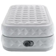 Intex Twin Supreme Air Flow Airbed With Fiber-Tech Technology Heavy Duty