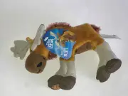 6" Brother Bear Rutt Moose bean bag plush toy stuffed doll DISNEY STORE 2003 NWT