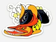 PLYMOUTH BARRACUDA Retro Vintage Style DECAL STICKER, mopar, racing, Nhra