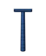 AL13 Closed Comb Safety Razor - Steel Blue