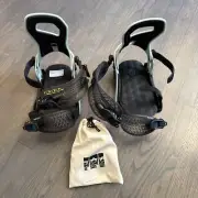 NEW IN BOX: Rome Guild Snowboard Bindings, Small (W's US 6.5-8.5), Free Shipping