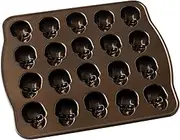 Nordic Ware Skull Bitelets, Bronze, 2.5 Cup Capacity