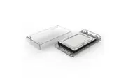 Simplecom 3.5 SATA to USB 3.0 Docking Enclosure - Clear (SE301-CL)