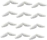 CIMAXIC 12Pcs Self Adhesive Nose Pads for Masks Fogging Nose Bridge Strips View Protection for Glasses Essential for Cold Weather Use