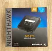 Telstra NETGEAR Nighthawk M6 Pro 5G WiFi 6 Mobile Router (MR6500) UNLOCKED 2022