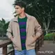 Nautica 男裝 束扣連帽輕便防風外套-卡其