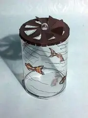 One New Replacement Spinner For Green Glass Fish Motion Lamp