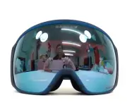 Oakley Snow Goggles Flight Tracker L OO7104-4200 B1B Poseidon w/ Prizm Sapphire