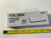 Combination Sharpening Stones Tolsen 32047 COMBINATION knife SHARPEN