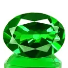 0.82ct FLAWLESS UNHEAT NATURAL 5A+ TSAVORITE GREEN GARNET TANZANIA SPARKLE OVAL