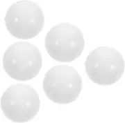 TIDTALEO Led Light Diffuser Globe 6pcs White Plastic Lampshade Covers Anti Fog Light Distribution Cover for Led Bulbs Easy Installation