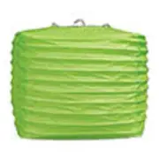 2 light green paper square lanterns 8" wedding party decorations