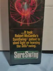 Vintage Sure Swing Golf Training Aid, Robert McCardle, New Old Stock!
