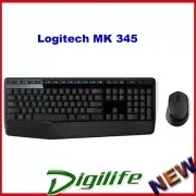 Logitech Mk345 Wireless Combo Keyboard + Mouse Extra-long battery life