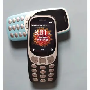 【注音輸入+注音符號】Nokia3310 2.4吋彩色熒幕 3G 有攝像頭 老人機 按鍵手機 繁體中文 注音輸入