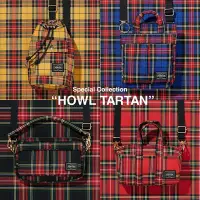 在飛比找Yahoo!奇摩拍賣優惠-PORTER HOWL TARTAN 格紋系列側背包 波士頓