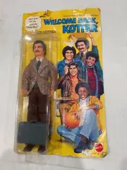 Vtg. Welcome Back Kotter MR. KOTTER Figure 1976 Mattel *ON CARD* MOC Gabe Kaplan