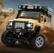 RC 1/28 Micro LR DEFENDER 110 Trophy Metal Truck 4X4 Truck *RTR* YELLOW